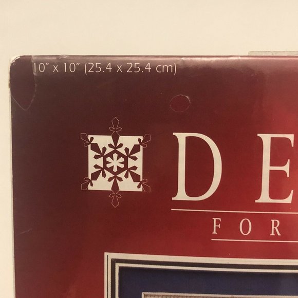 Vintage 99 Christmas Traditions Cross Stitch Kit Designs For The Needle Snowmen - Picture 4 of 12